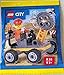 LEGO City: Construction Worker Minifigure with Buzzsaw Vehicle