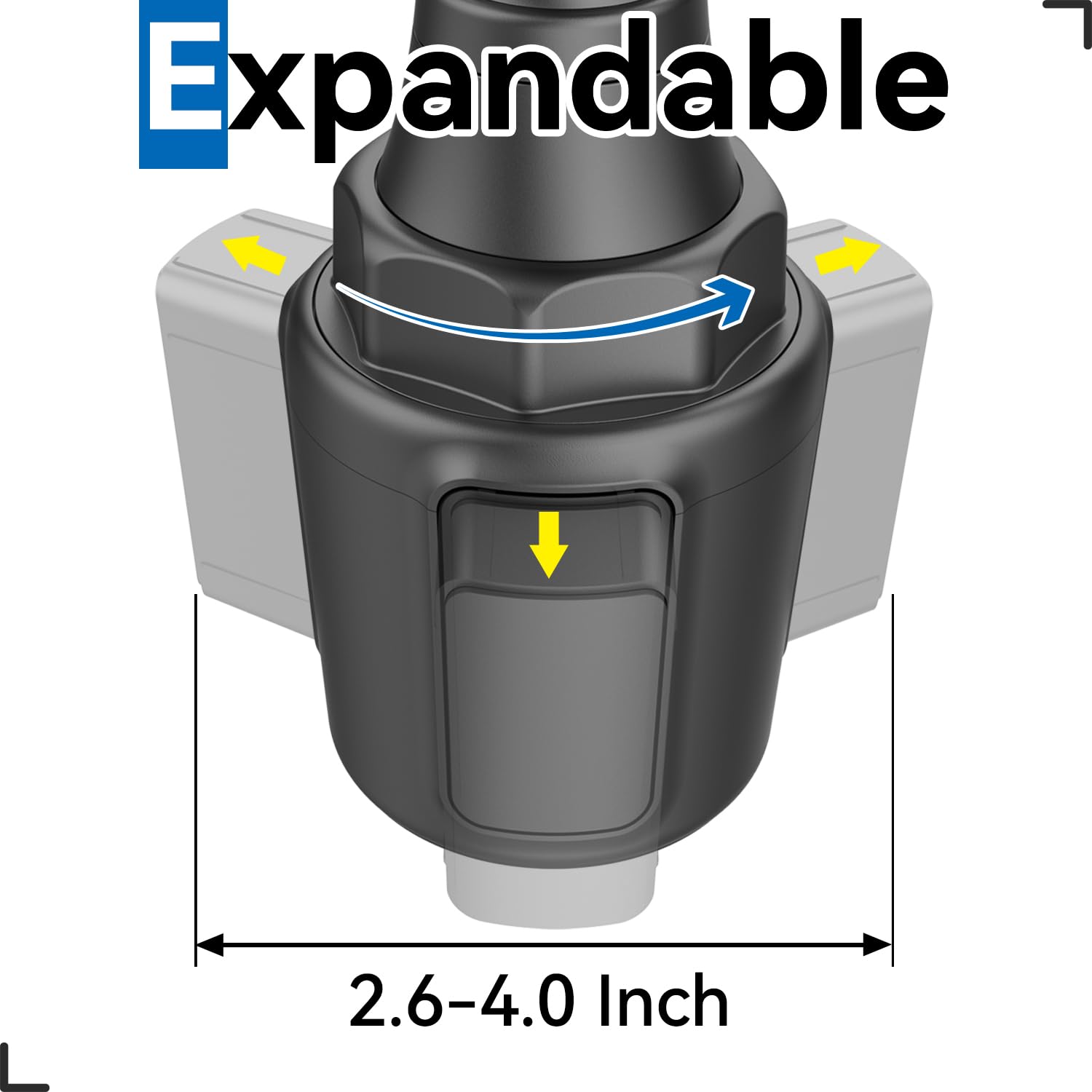 Soporte de coche ajustable para pantalla de monitor portátil