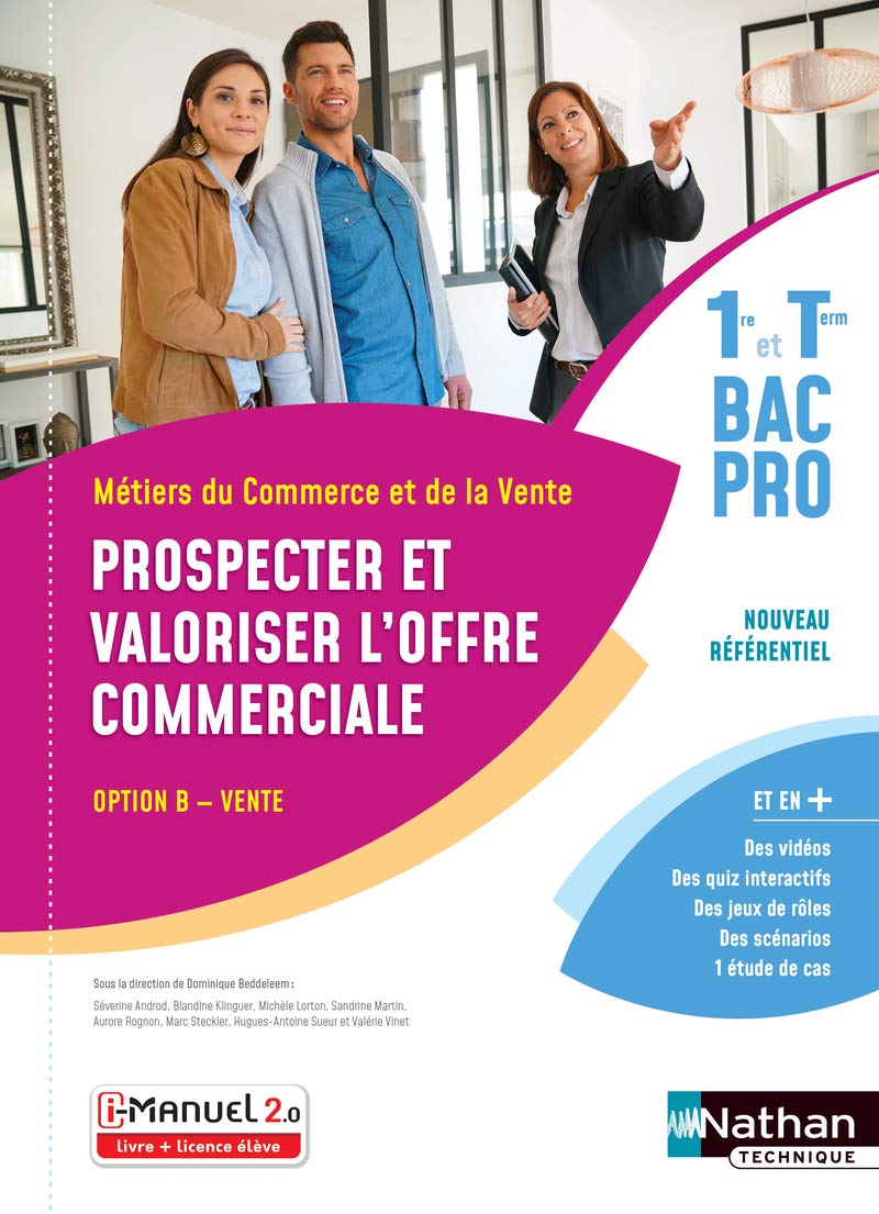 Prospecter Et Valoriser Loffre Commerciale  Opt B  1reTle Bac Pro Mtiers Du Commerce Et De La Vente 
