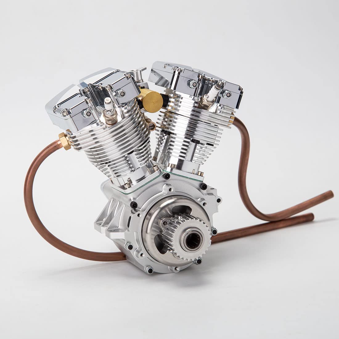 Amazon.co.jp: FG-VT157 ミニエンジンモデル、15CC OHV V-ツイン 4