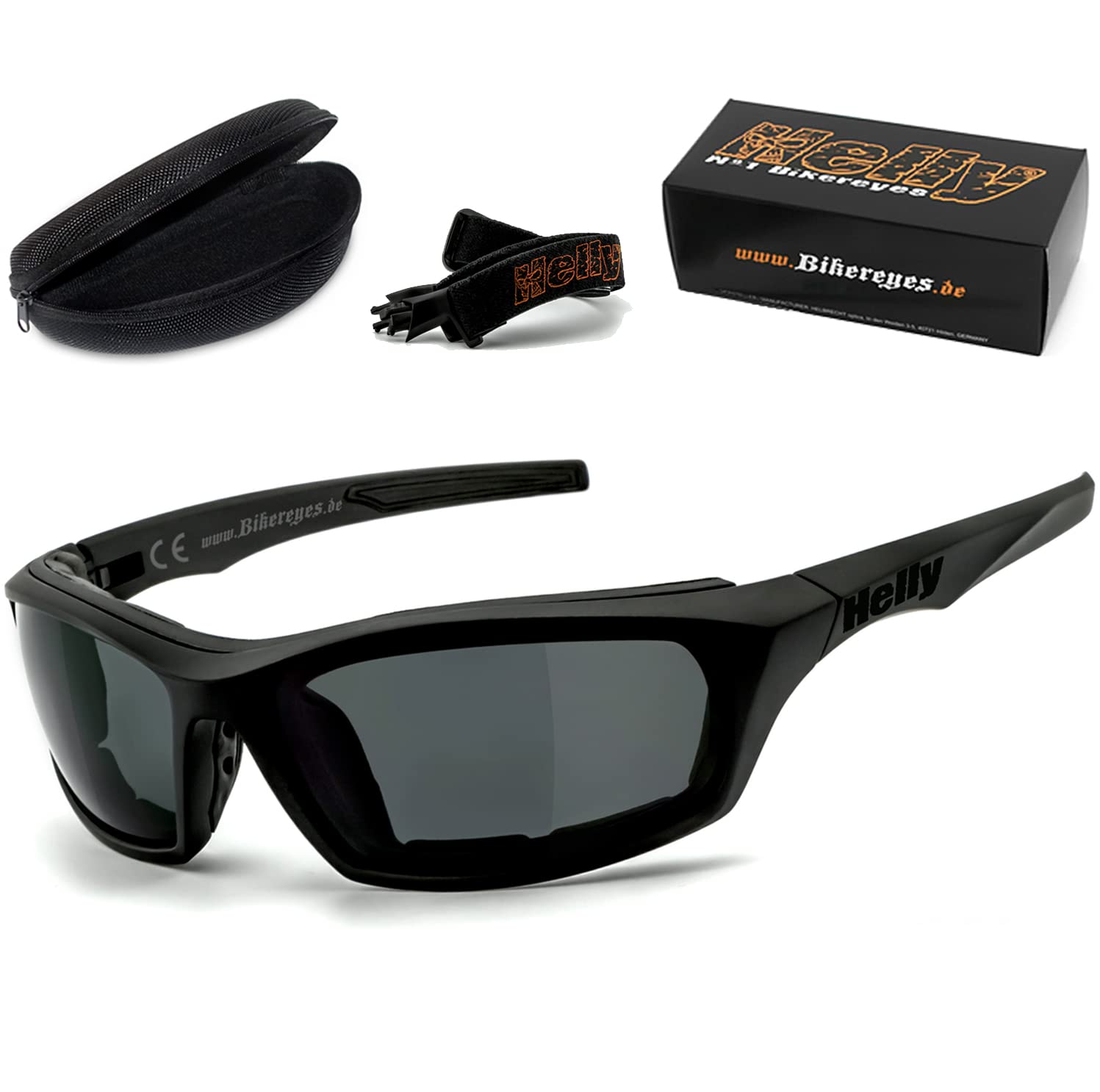 HELRY? HELLY No.1 Bikereyes Motorradbrille – Multifunktionsbrille