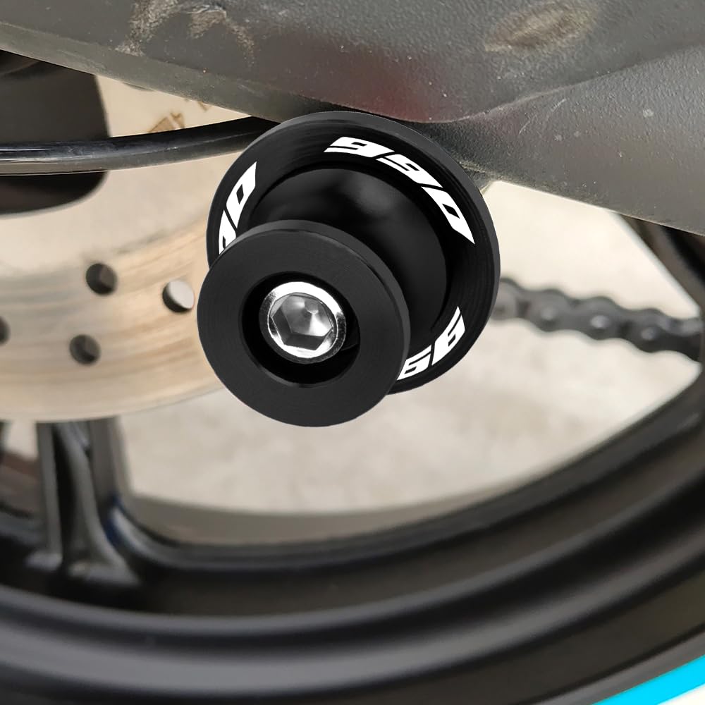 M10 Paddock-Ständer Bobbins für 990 Duke 2024 Motorrad Bobbins Spulen für den Paddock-Ständer Motorrad Motorrad Bobbins 990 duke Zubehör (Schwarz)