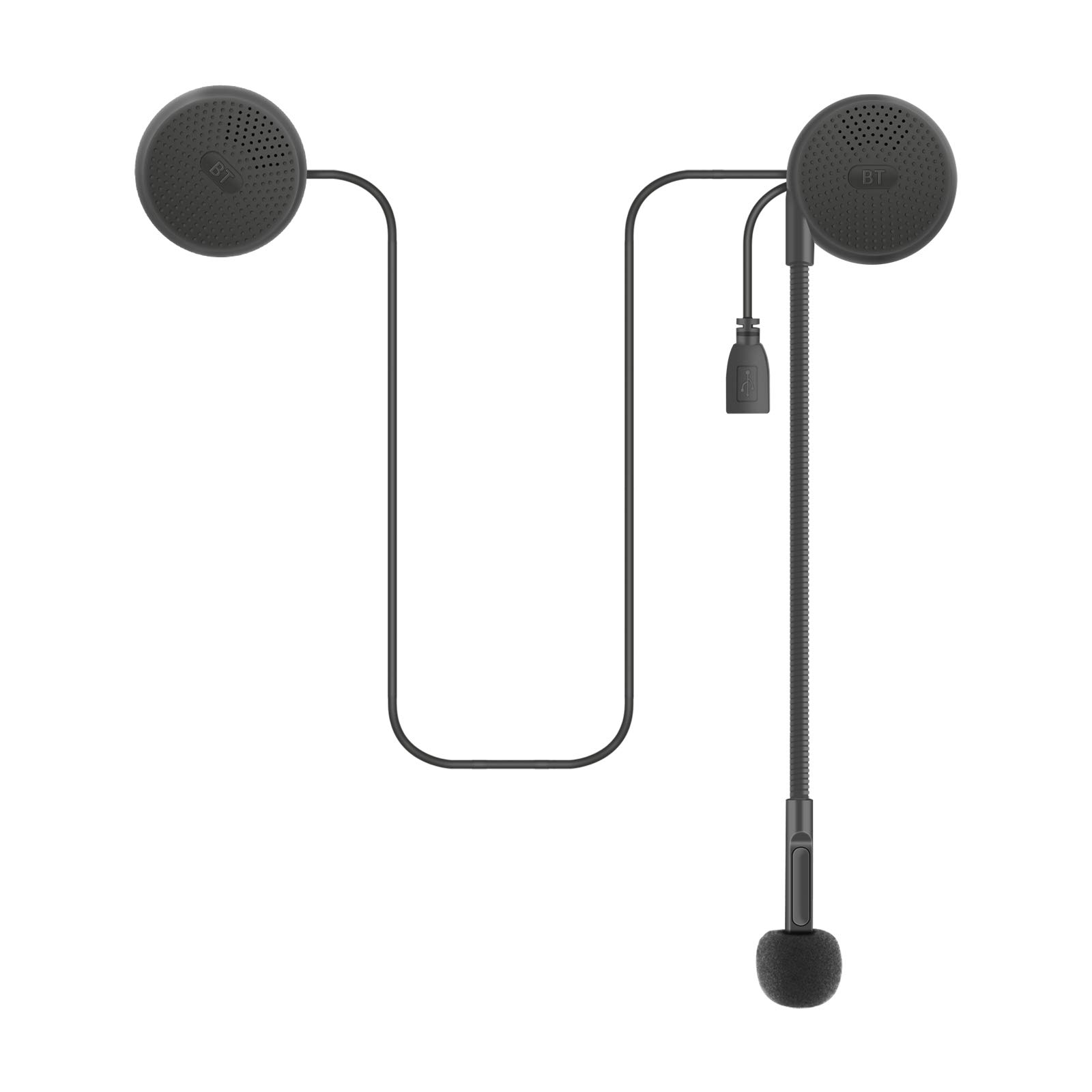 ASMAX ヘルメット用Bluetoothスピーカーセット Amazon.com: ASMAX Z1 Motorcycle Bluetooth Headset, 10 Riders Mesh