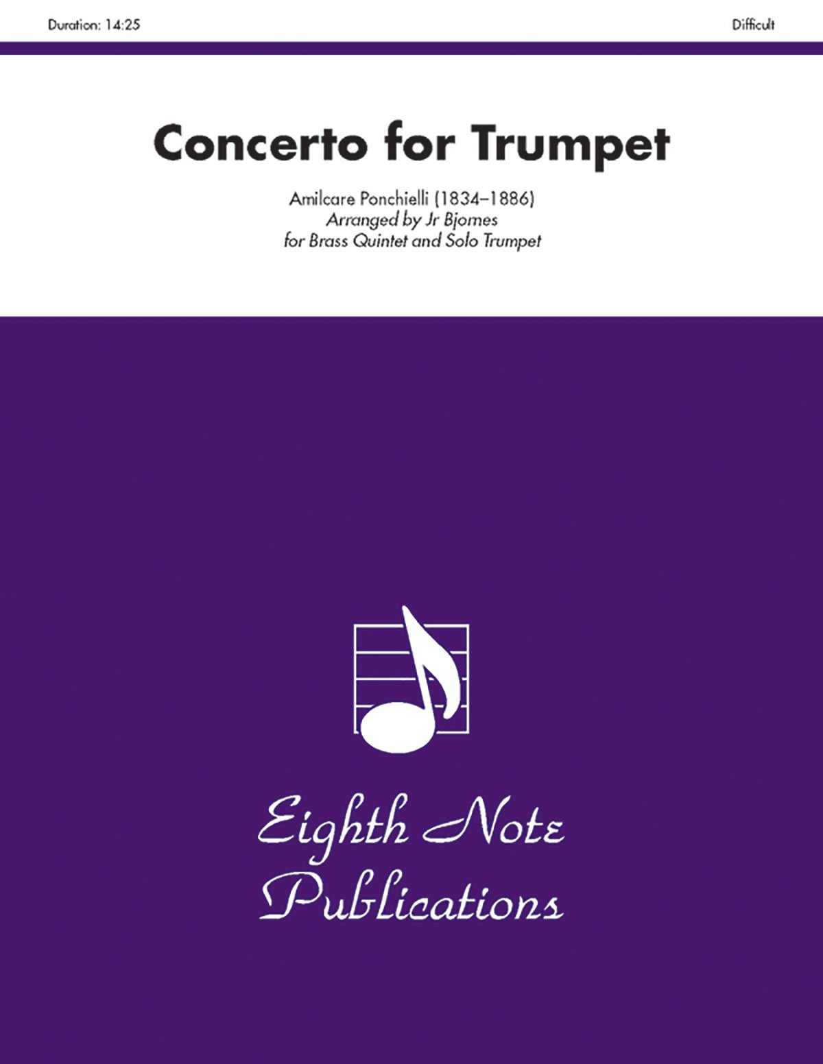Concerto for Trumpet Partitions d'Orchestre Complètes avec Solo et Tuba