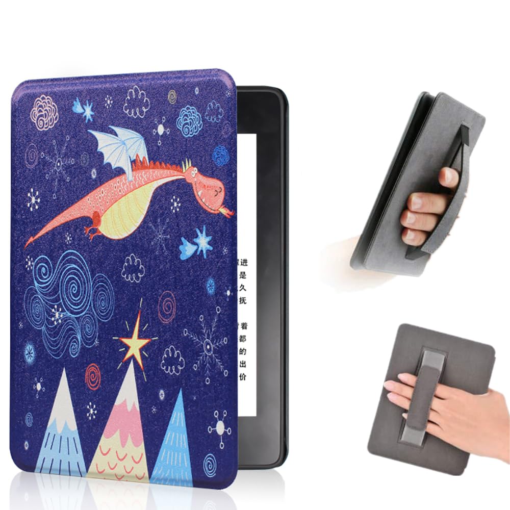 Funda para 6" Kindle (11.ª Generación - 2022) - PU de Primera Calidad Estuche con Correa de Mano y Automática Reposo/Activación Función(Modelo: C2V2L3) — view 12