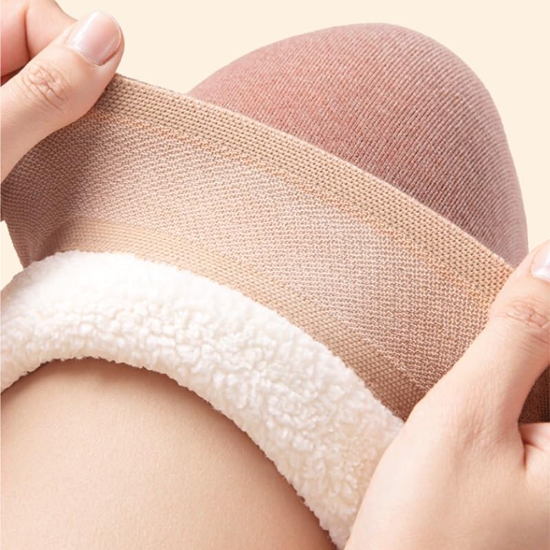 Winter Anti Slip Fleece Thickened Knee Pads for Warmth