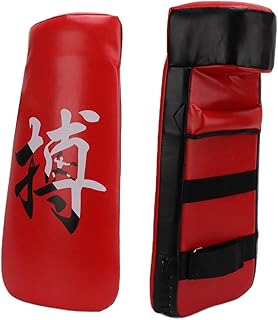 Almofadas De Chute De Taekwondo BORDSTRACT, Almofada De Karatê De Boxe, Escudo De Chute De Kickboxing Curvo, Escudo De Kickboxing De Karatê, Saco De Boxe De Luvas(vermelho)