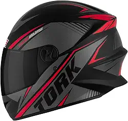 CAPACETE FECHADO PRO TORK R8 VERMELHO TAM. 58 VIS. FUMÊ