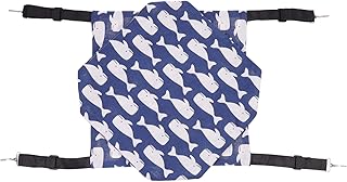 Ipetboom 2 Pçs Hamster Rede Papagaio Pendurado Caverna Pet Rede Cama Hamster Casa Inverno Quente Hamster Gato Dormindo Rede De Pelúcia Ouriço Gaiola Rede Lona Pendurado Buraco Pequeno