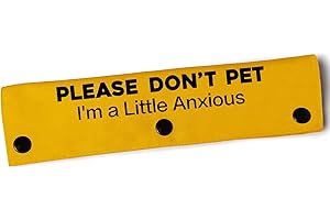 YROVWENQ Little Anxious Sleeve - Yellow Dog Leash Wrap Anxious Dogs with...