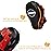 Valleycomfy Boxing Curved Focus Punching Mitts- Leatherette Training Hand Pads,Ideal for Karate, Muay Thai Kick, Sparring, Dojo, Martial Arts(Red)