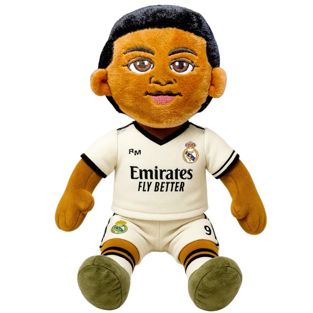Real Madrid Peluche Officielle Mbappé Uniforme 2024/25 Fan Collection
