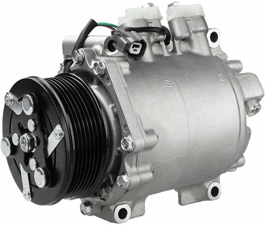 Air Conditioning AC Compressor with A/C Clutchn‎for H-onda CR-V 2002 2003 2004 2005 2006, 38810PNB006 1010663 1110663 1210663 638951 57881
