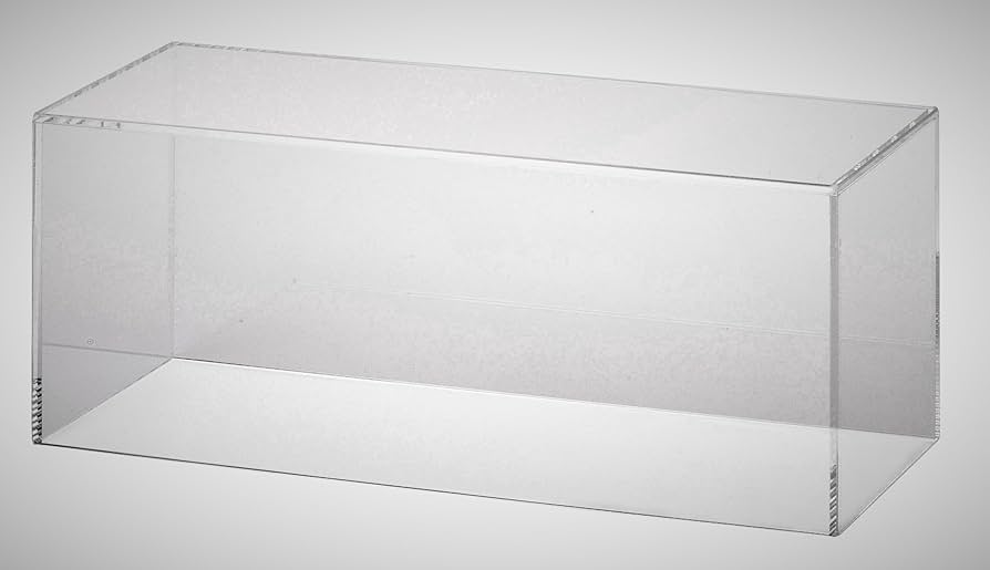 Amazon.co.jp: アクリルボックス5面体 W500×D200×H300 : ホビー