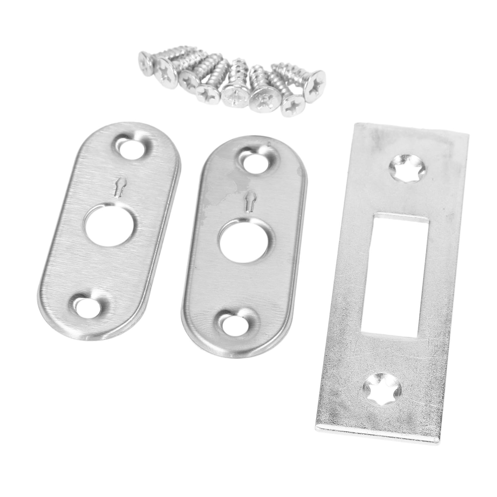 6 x niewidoczny zamek do drzwi, zamek hakowy, korpus z aluminium, rama szklana, wytrzymała, trwała, okucia do drzwi
