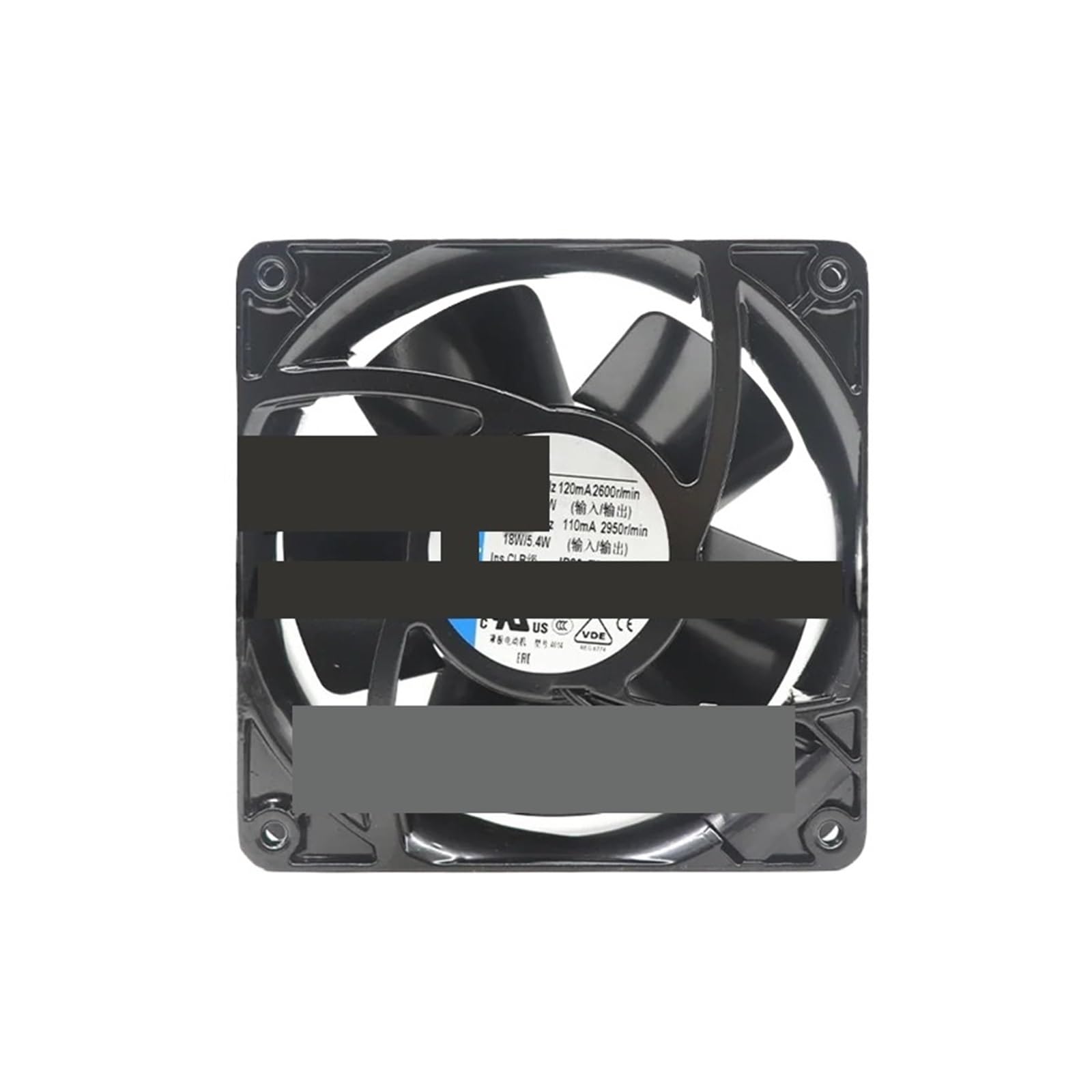 BRODEFUP 4650N 220V AC 120x120x38mm 12038 19W 2950RPM Axial Cooling Fan For Cabinet Chassis