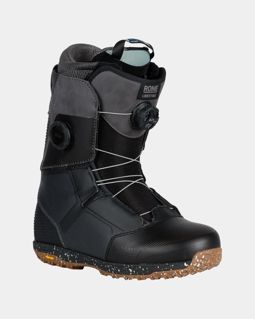 Rome Mens Libertine Boa Boa Snowboard Boots - 2024/2025 Black | 11