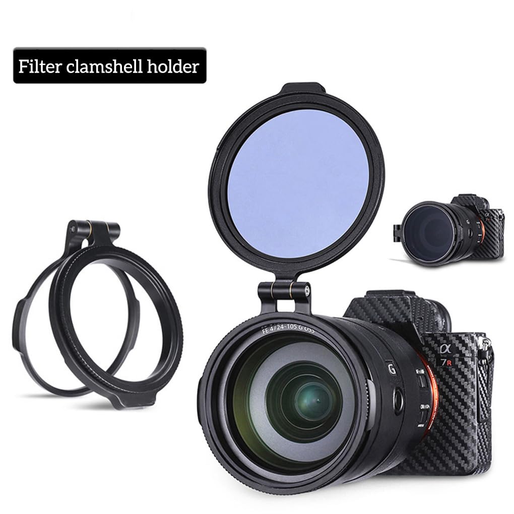 Filtro obiettivo ND Staffa interruttore a sgancio rapido 49mm 58mm 67mm 72mm 77mm 82mm Filtro obiettivo per fotocamera DSLR Fotografia, 82 mm