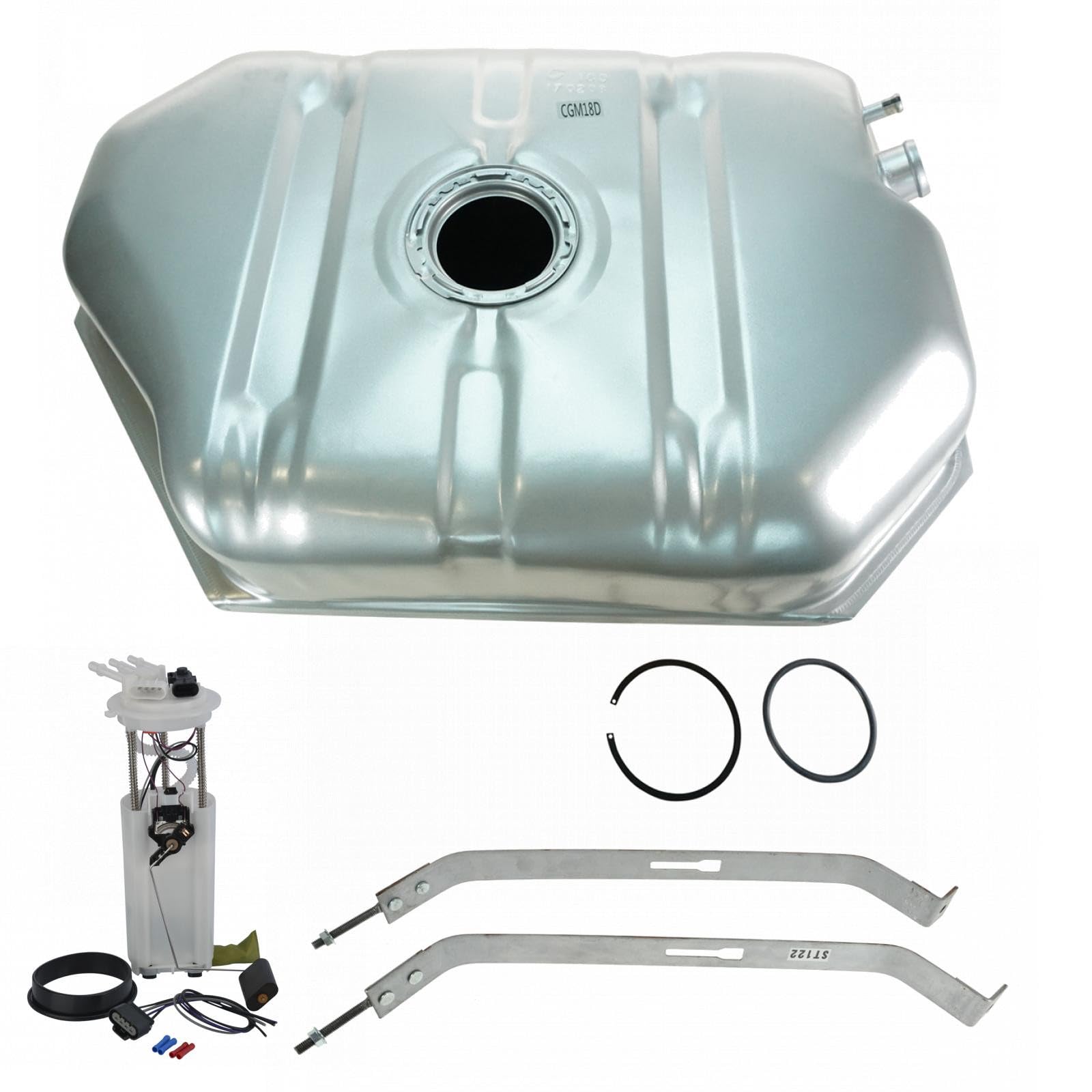 TRQ Fuel Tank Strap Kit Fuel Tank Kit Fits GMC Sonoma 1991-1995 56CBDY...