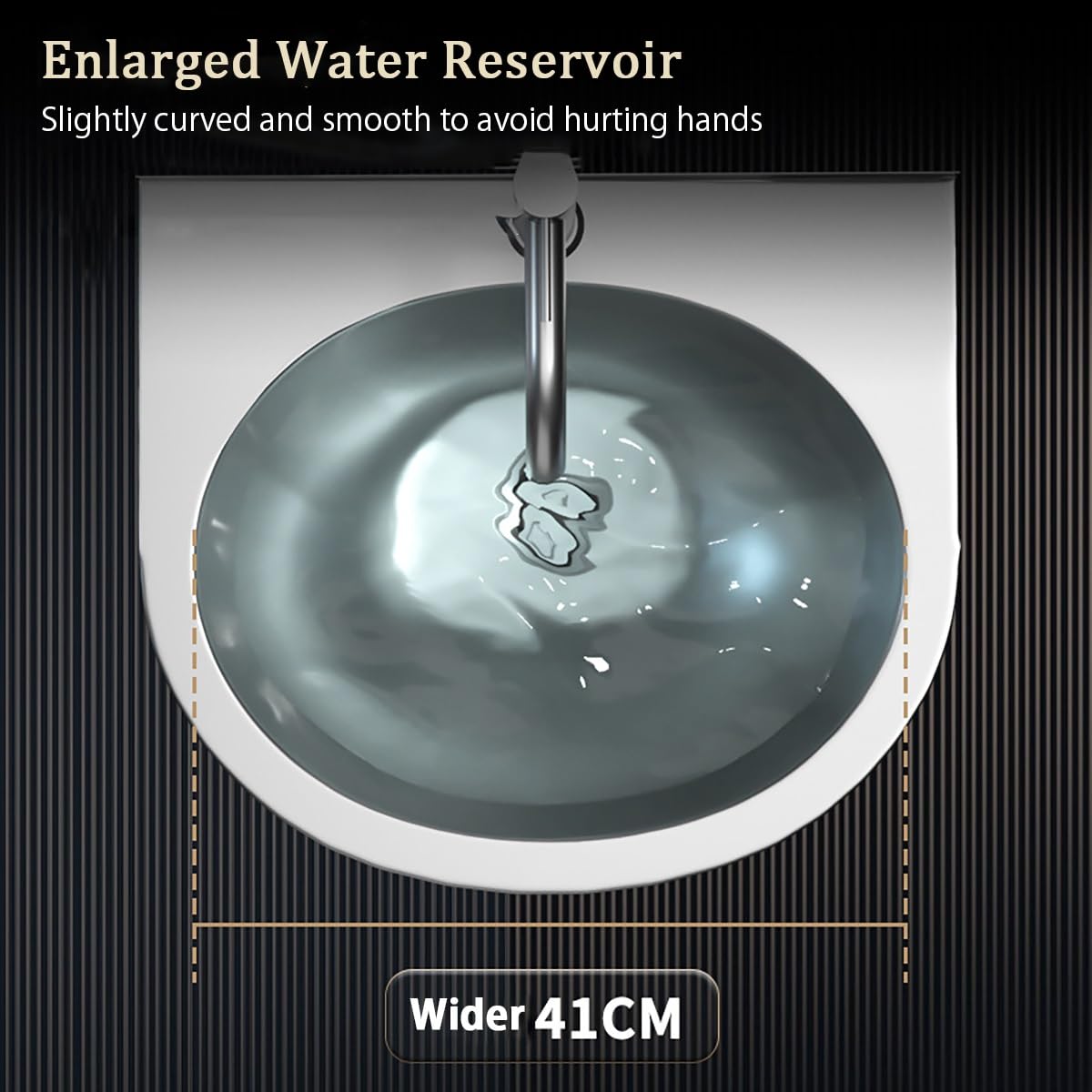 Eckwaschbecken Aus Edelstahl,Wandhängendes Aufsatzwaschbecken Badezimmer,Oval Eckig Waschbecken,Modernes Waschbecken,Waschbecken Gäste Wc,Handwaschbecken Klein Gäste Wc,Für Kleine Räume(Gold)