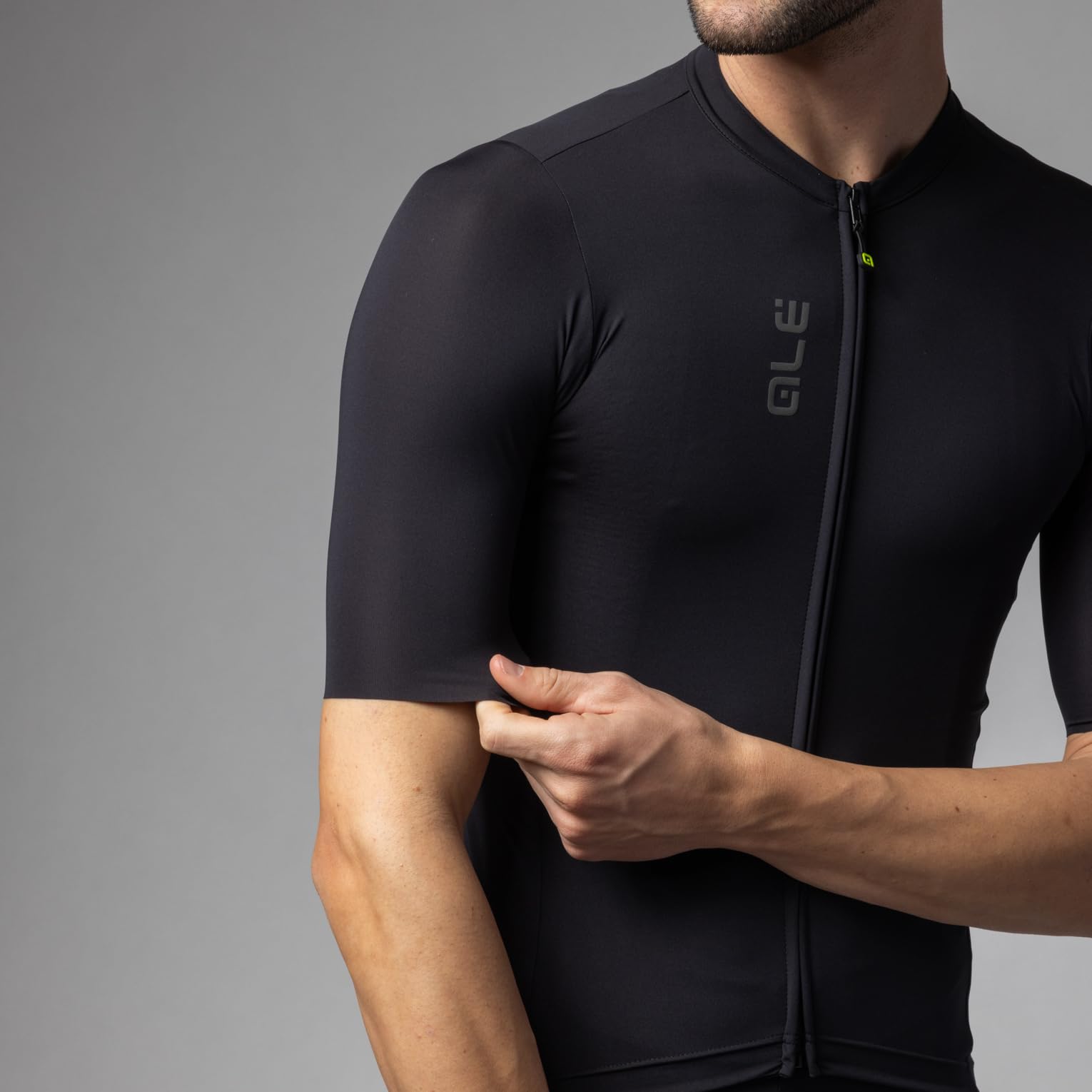 ALE' Pragma Colour Block Short Sleeve Maglia da Ciclismo Uomo (Pacco da 1)