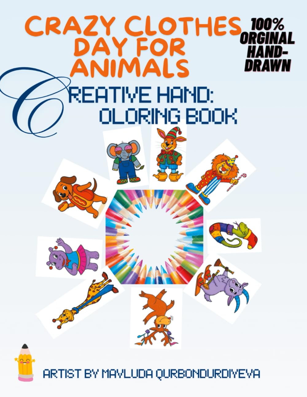 CREATIVE HAND:Coloring book: This coloring book help children develop imagination, color recognition and fine motor skills.