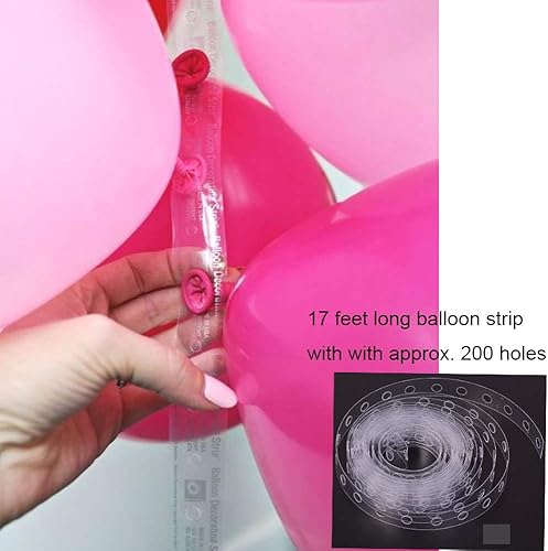 Miniatura 2 de Kit de guirnalda y arco de 100 globos de globos, 100 globos de látex azul, amarillo y rojo, tira de globos de arco de 16 pies para decoraciones de