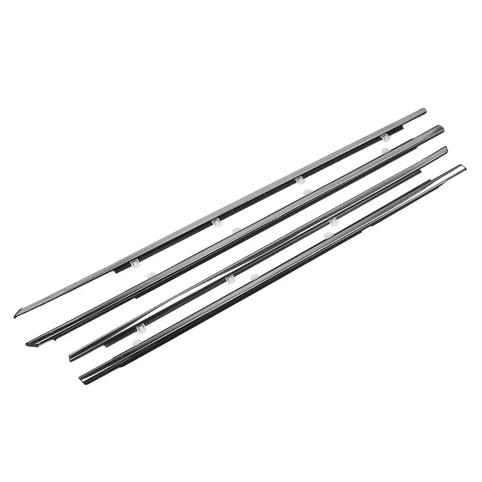 Ysdsls One Color Car Window Weatherstrip Trim Side Shield Seal Cover Strip For Accord Sedan 4 Door 2008-2012