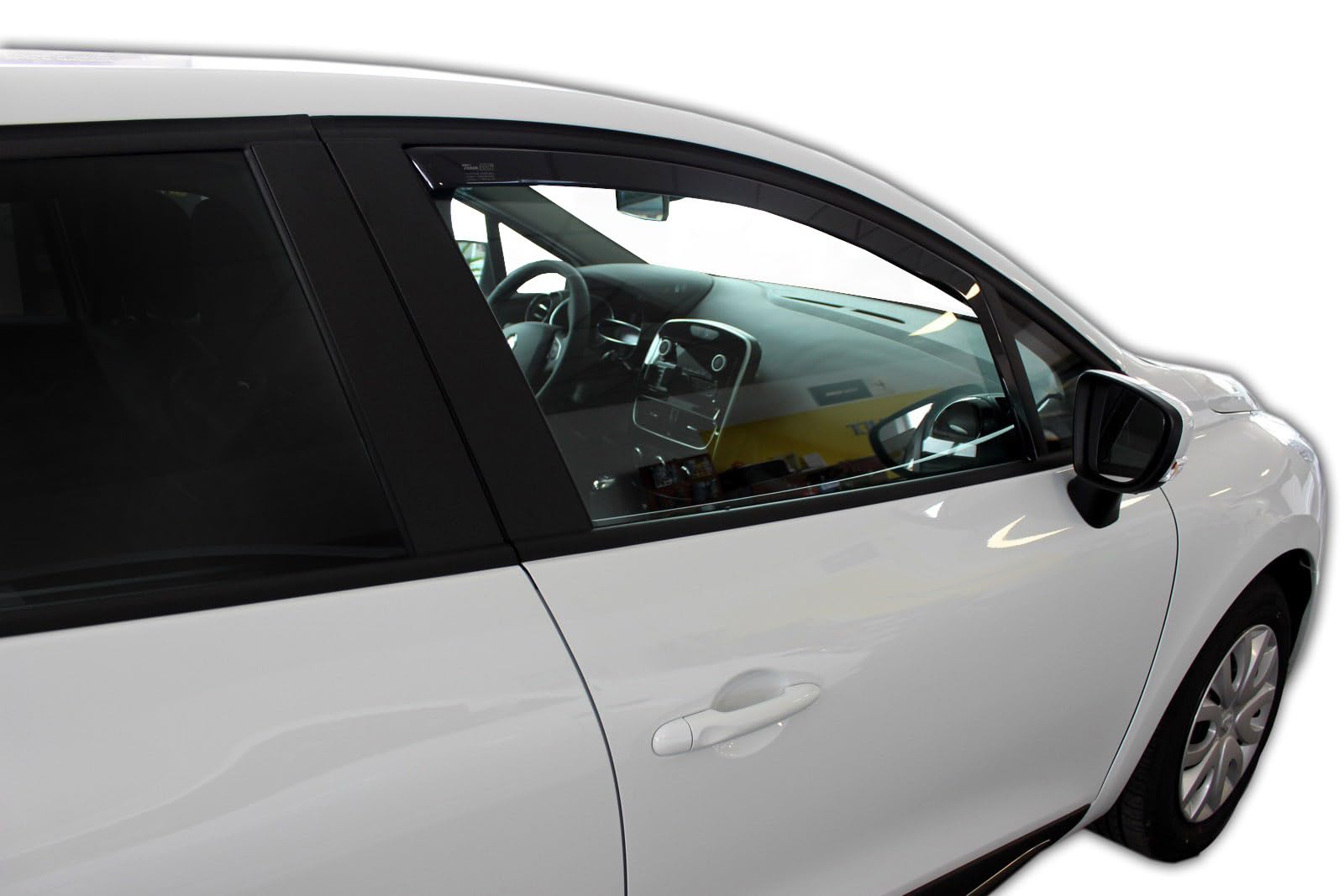 J&J AUTOMOTIVE | Heko Deflecteurs D'air Déflecteurs De Vent Compatible Avec Cio 4 2012-2019, Ensemble 2 Pi?ces, Aérodynamique, Montage Facile