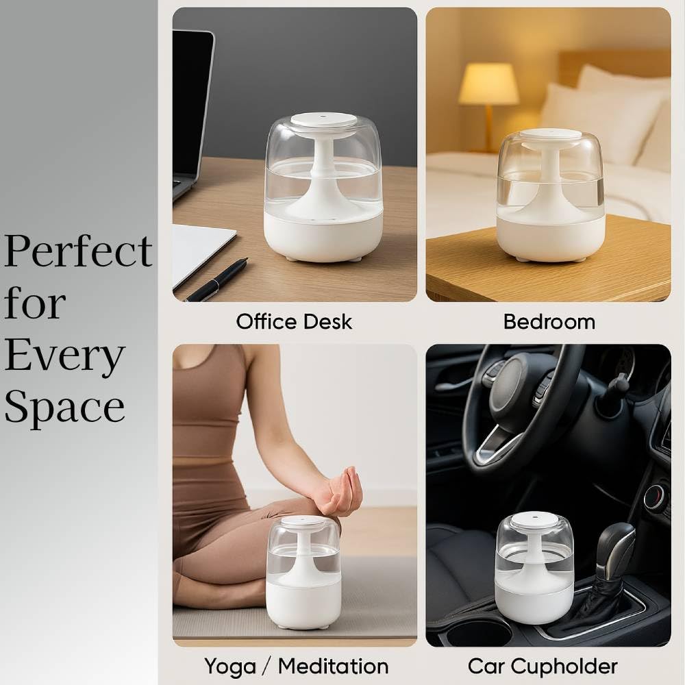 RYM Cool Mist Home Humidifier for Bedroom, Living Room & Off -4