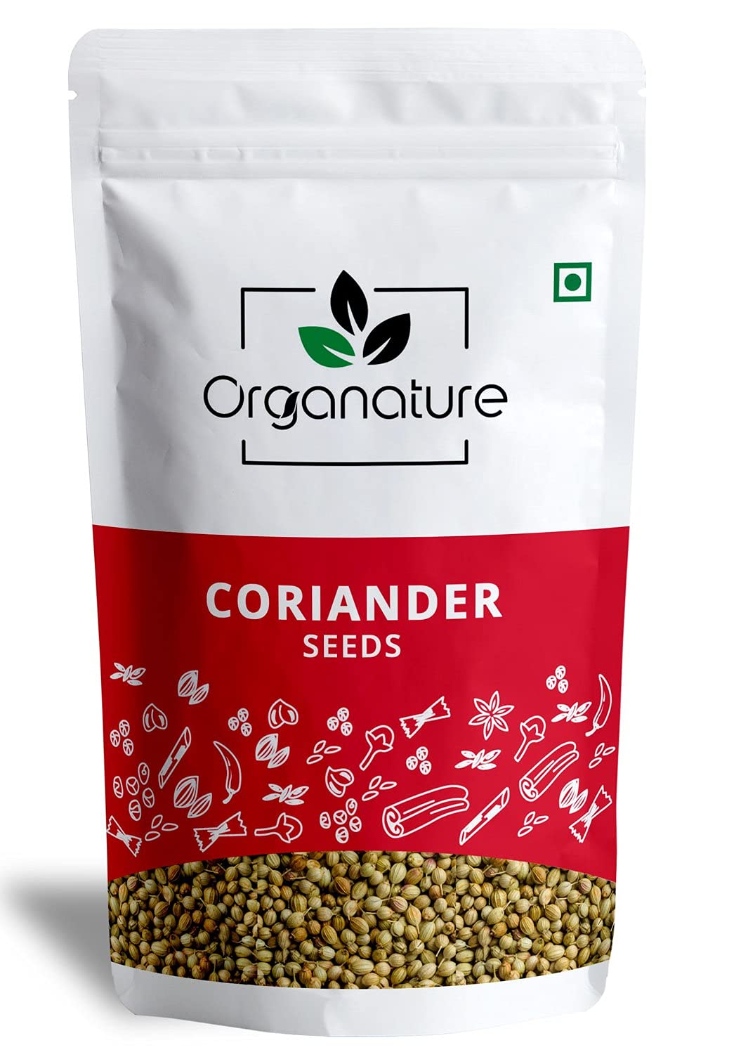 Organature Pure and Natural Coriander Seeds/Whole Dhaniya Seeds Indian Masala Pack of - (300 grams) (B08MPZ8BJF) Amazon Price History, Amazon Price Tracker