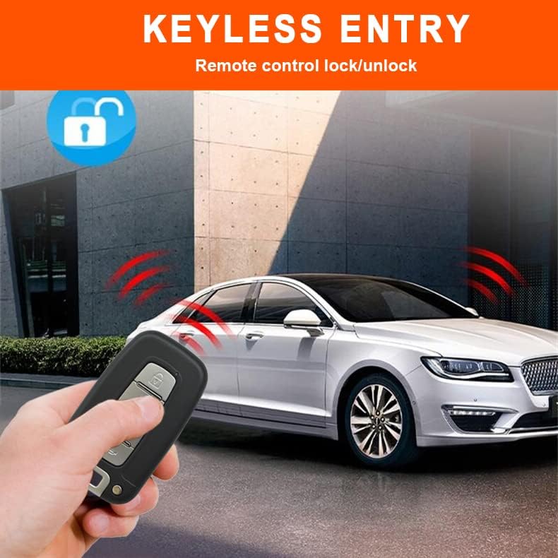 Miniatura 4 de BANVIE Sistema de alarma para coche con arranque remoto y botón inteligente