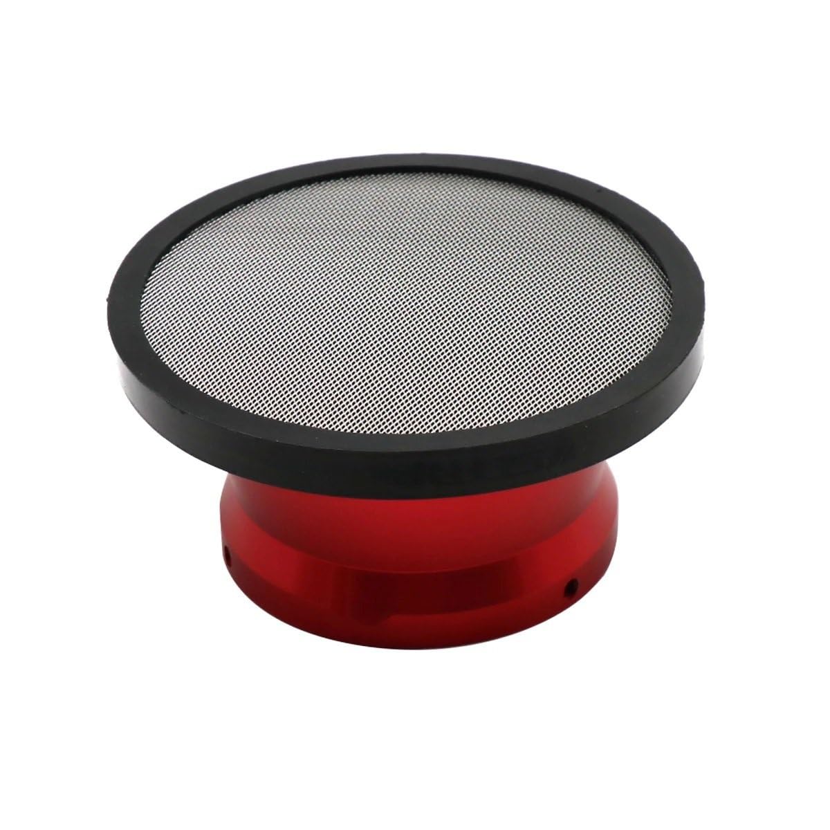 filtr wlotu powietrza 63mm interfejs filtra powietrza gaźnika motocyklowego wiatr klakson prędkość stos z siatką netto pasuje do PWM 34 36 38 40 42mm(Red with net)