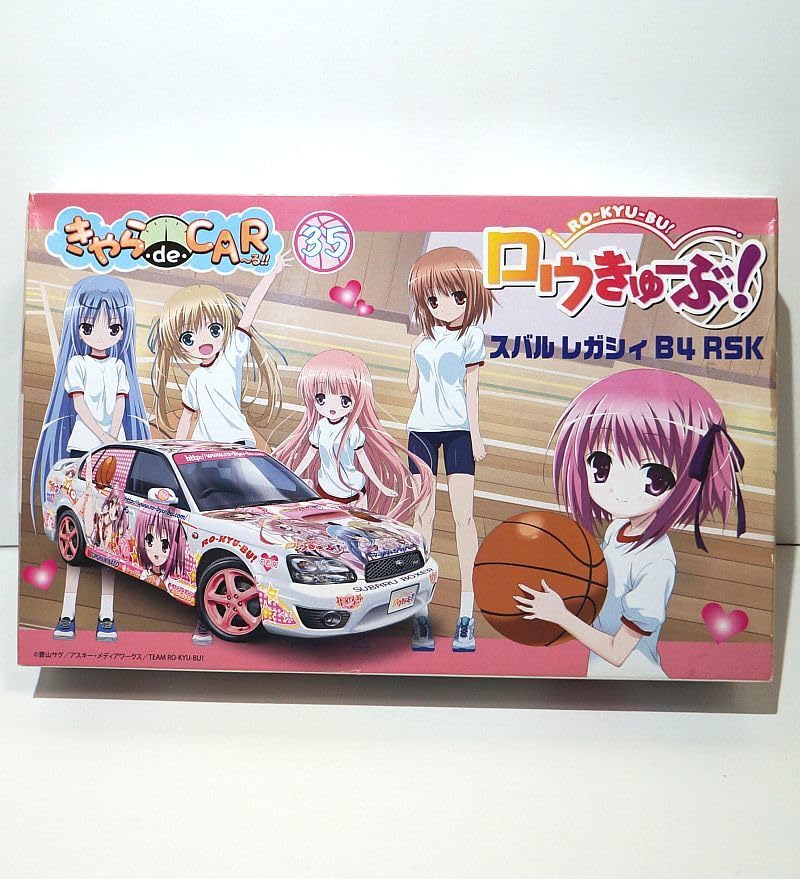 フジミ　ロウきゅーぶ　スバル　レガシィ　B4 1/24 CD35 ロウきゅ～ぶ！/スバル レガシィB4 RSK｜FUJIMI－フジミ模型