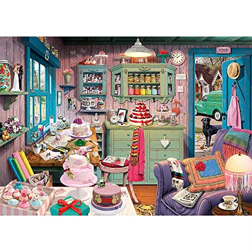 Schmidt Spiele 59653 Großmutters Stube, 1000 Teile Secret Puzzle, Salón de la Abuela, Piezas,...