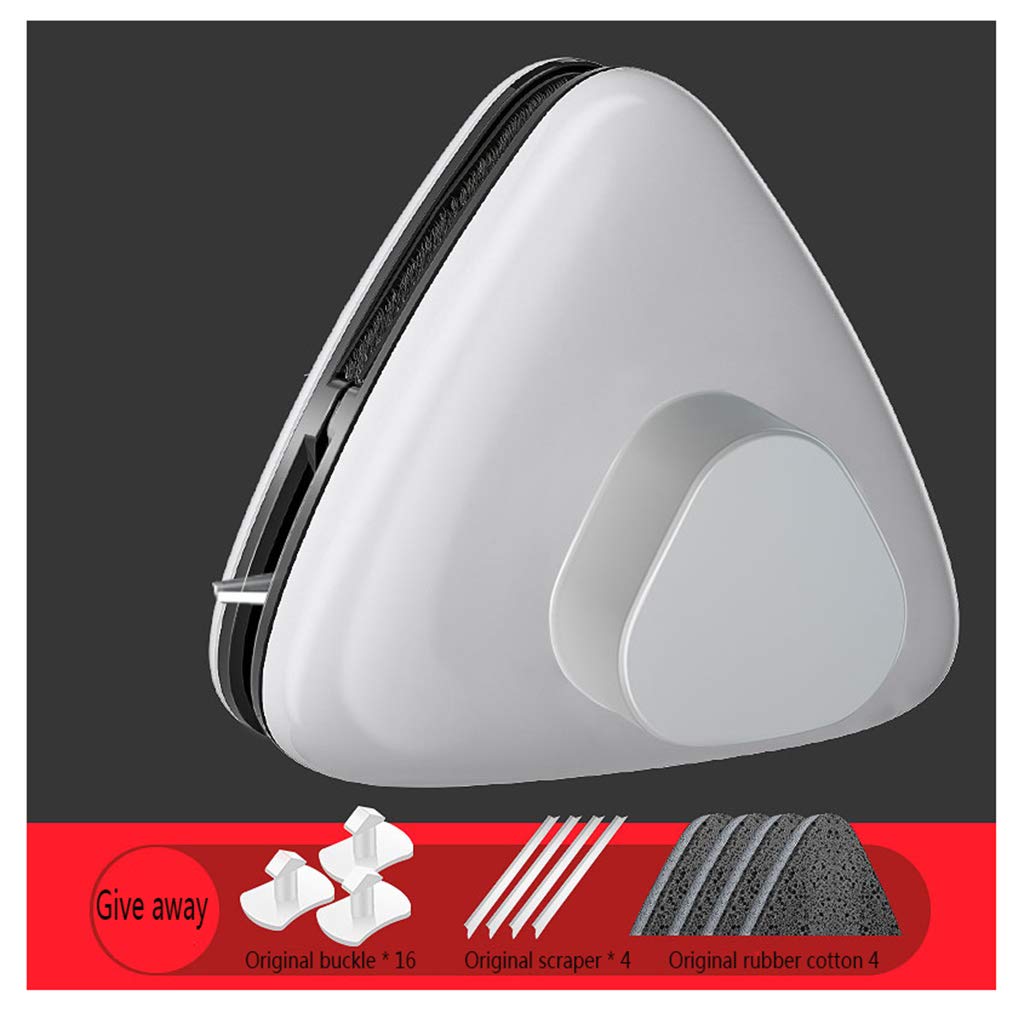 Magnetyczny środek do czyszczenia szyb, magnetyczna szczotka do czyszczenia szyb z obu stron, bardzo wytrzymała szklana powierzchnia, narzędzia do wycieraczek z ergonomicznym uchwytem