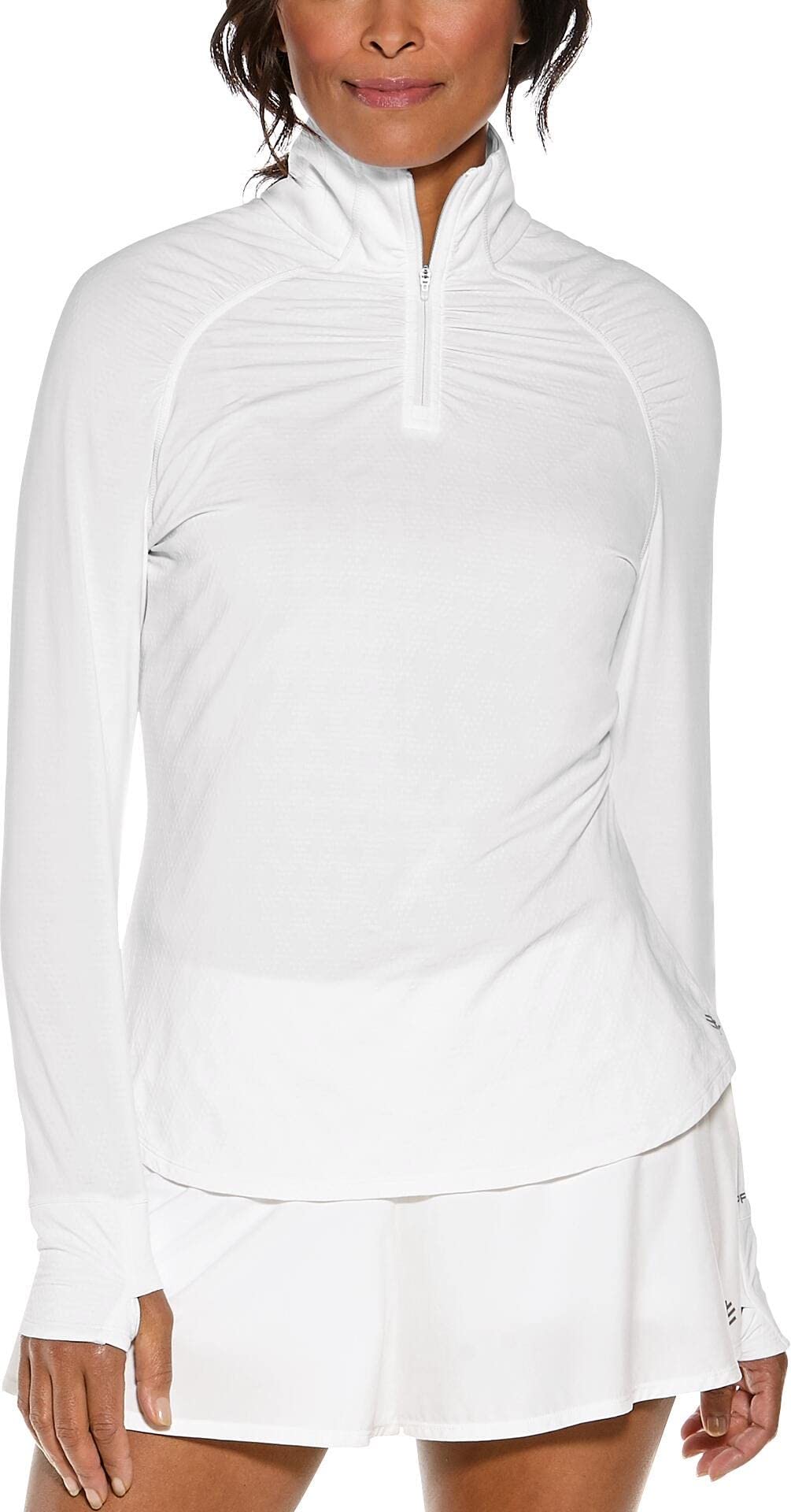 CoolibarUPF 50+ Women's Arabella Quarter-Zip - Sun Protective