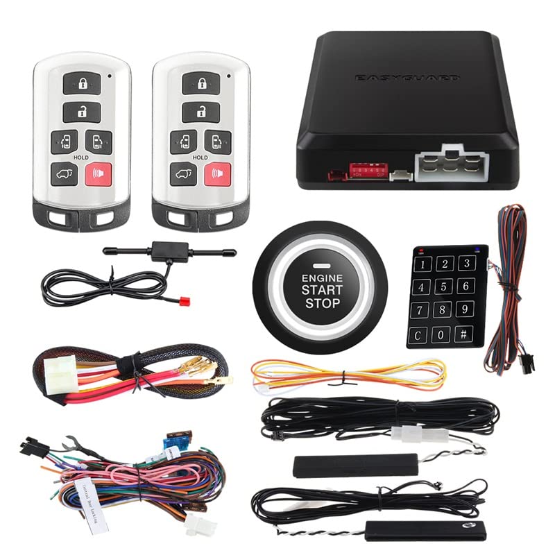 Buy EASYGUARD EC002T4 Car alram passive keyless entry remote start