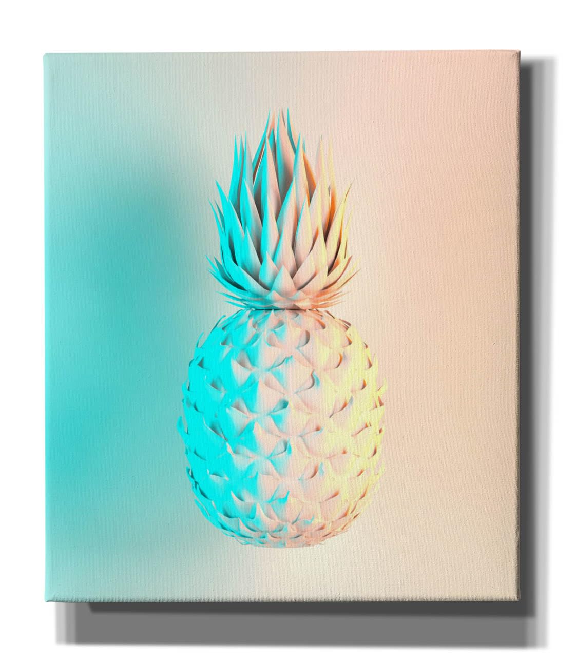 Epic Graffiti 'Delicate Pineapple' by Epic Portfolio, Canvas Wall Art, 26