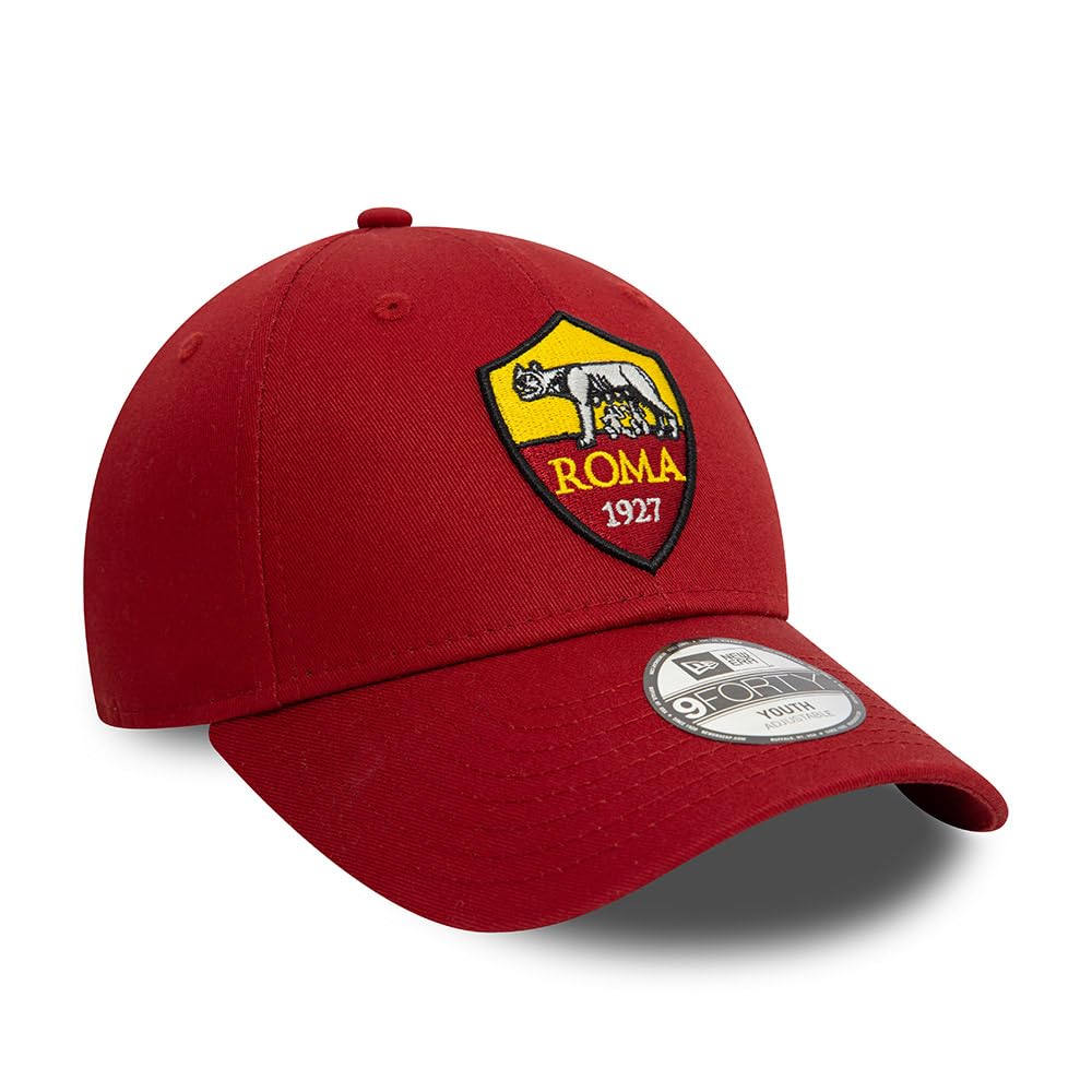 AS Roma Cotton 9FORTY Kids Crest Red Cap