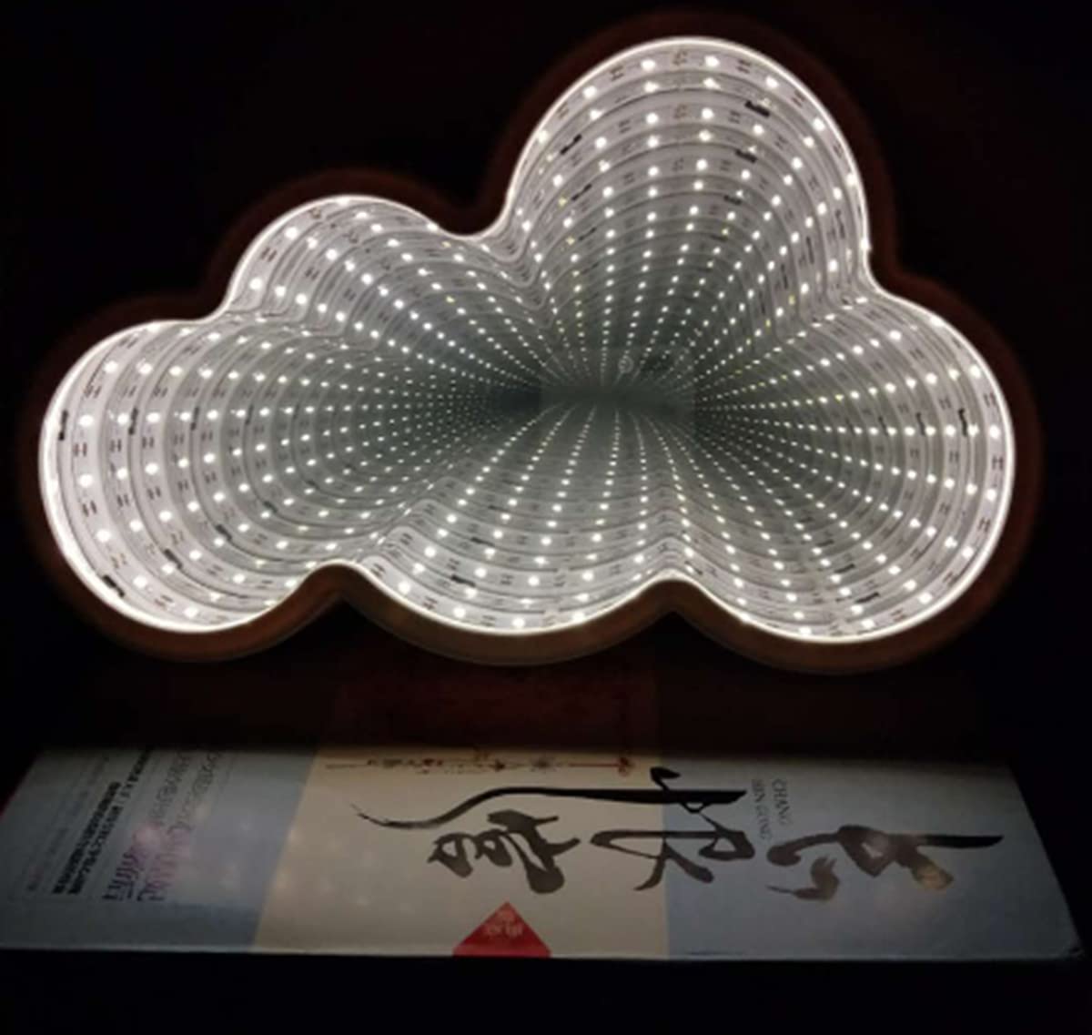 Amazon.co.jp : LEDインフィニティトンネルランプ、3Dミラー