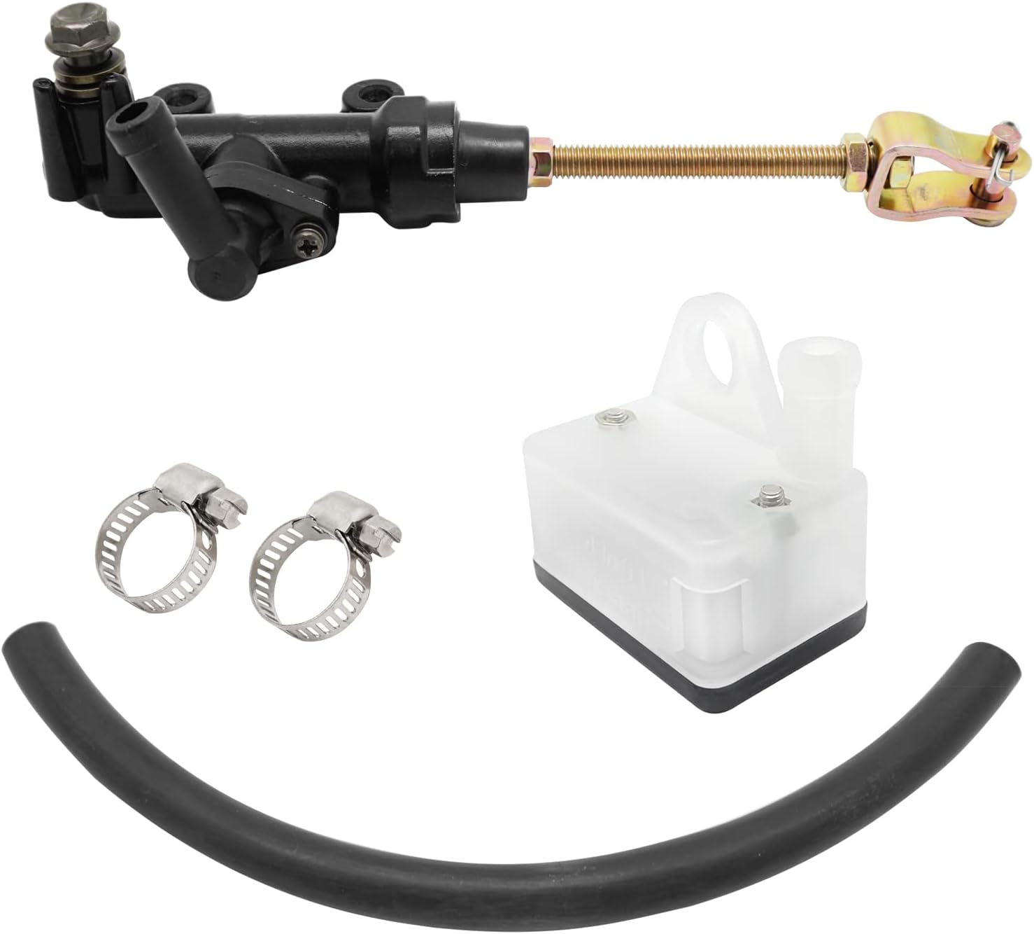 M MATI Rear Brake Master Cylinder Assy for Honda TRX250 TRX250R Fourtrax 250R 1986-1989 43500-HB9-771 43500-HB9-006 43511-HA2-016