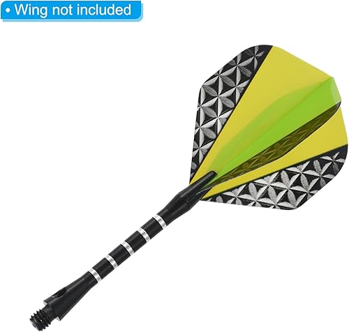 Miniatura 4 de PATIKIL Ejes de dardos, tallos de dardos de aluminio medianos accesorios de dardos para punta de acero