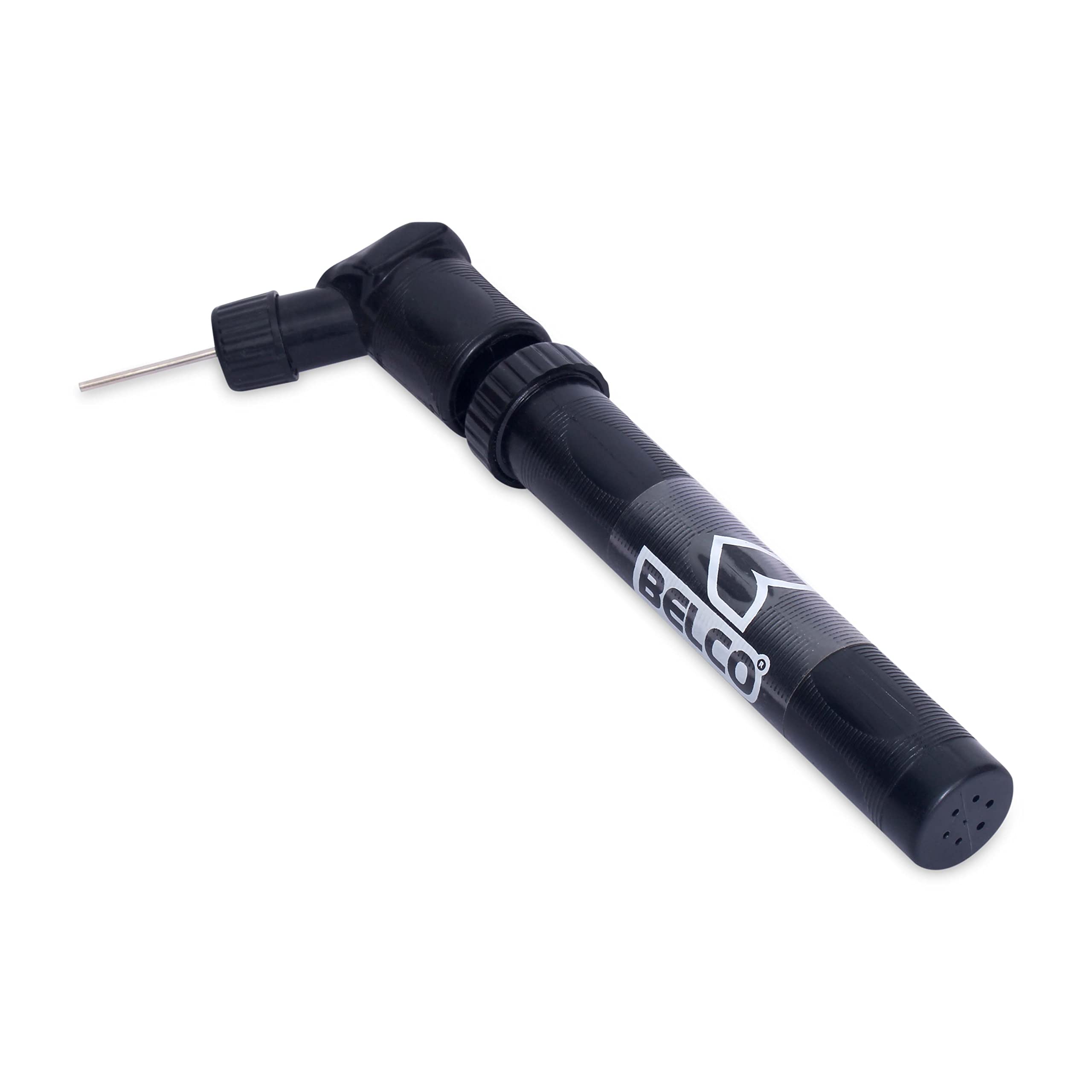 BELCO Double Action Ball Pump, Ball Pump With Needle Sports Ball Air Pump For Basketball, Football, Soccer Ball, Rugby, Volleyball And Other Inflatable Balls, 4 X 22 X 4 centimeters, Black (B09MSCCLFG) Amazon Price History, Amazon Price Tracker