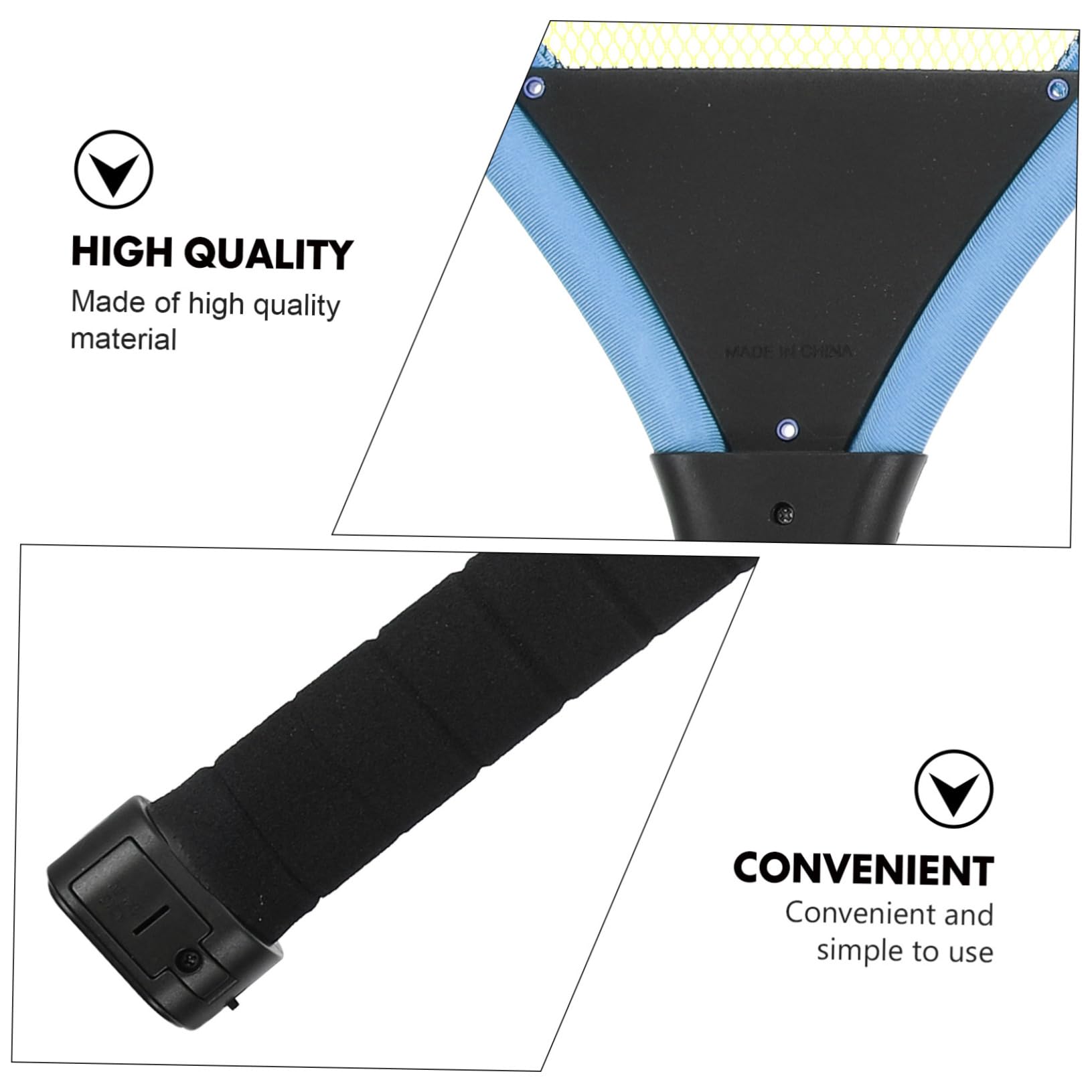 KOMBIUDA 1Set Lightweight Badminton Racket Mesh for Sports Enhances Coordination and Parent Interaction