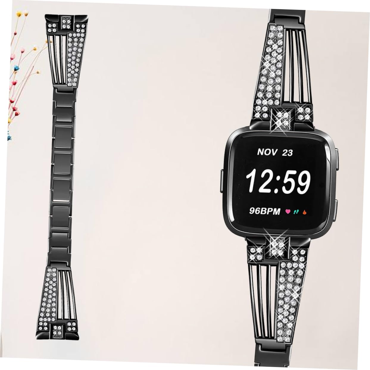 Hemobllo 3 Pièces Femmes Bracelets Bracelets Femmes De Dames Montre Bandes Montre Bandes Pour Les Remplacement e Intelligente e Bracelet Remplacement