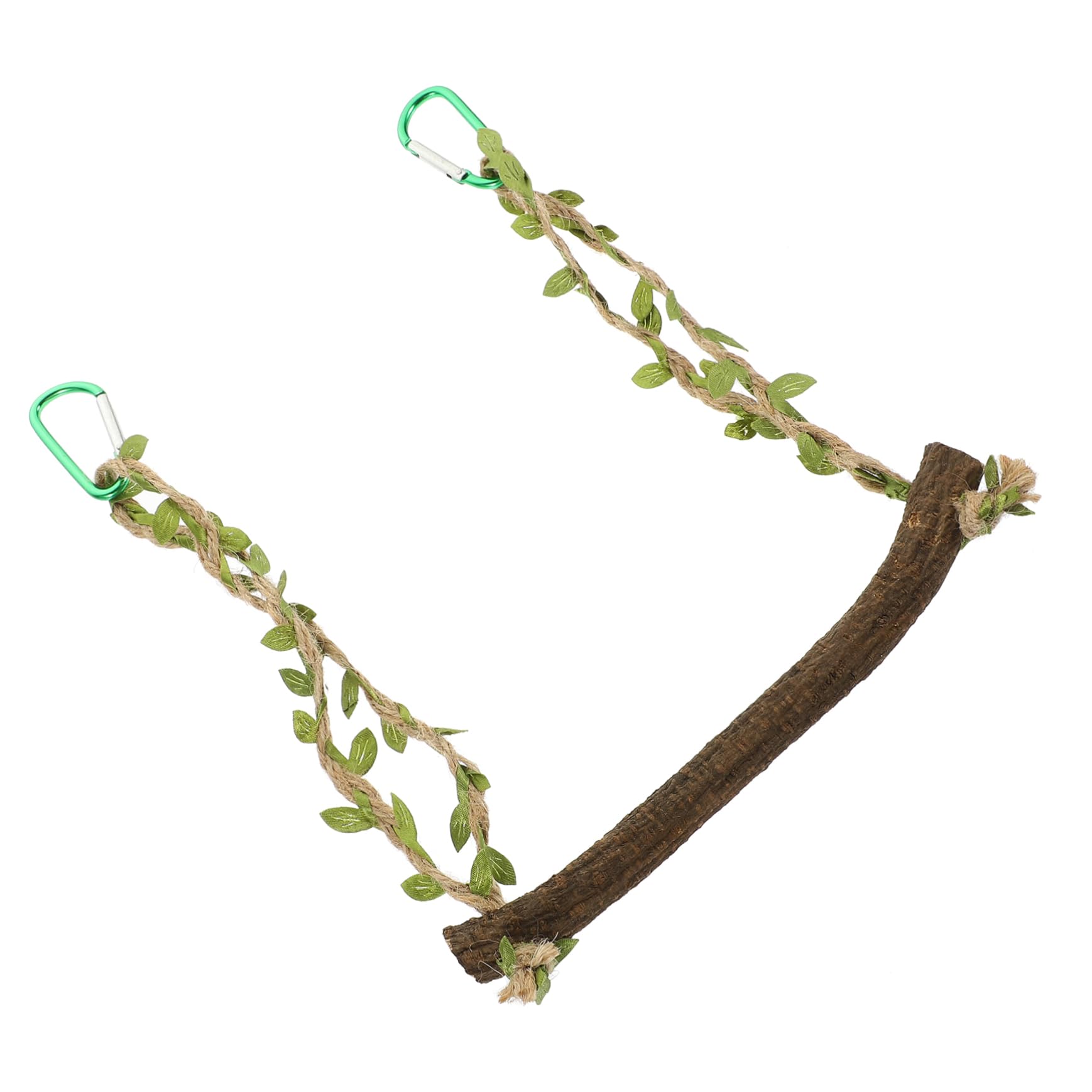 BESPORTBLE 5pezzi Giocattolo Per Uccelli Legno Con Altalena Per Pappagalli Trespolo Per Parakeet Accessori Per Uccelli Giocattolo Interattivo Per Cage