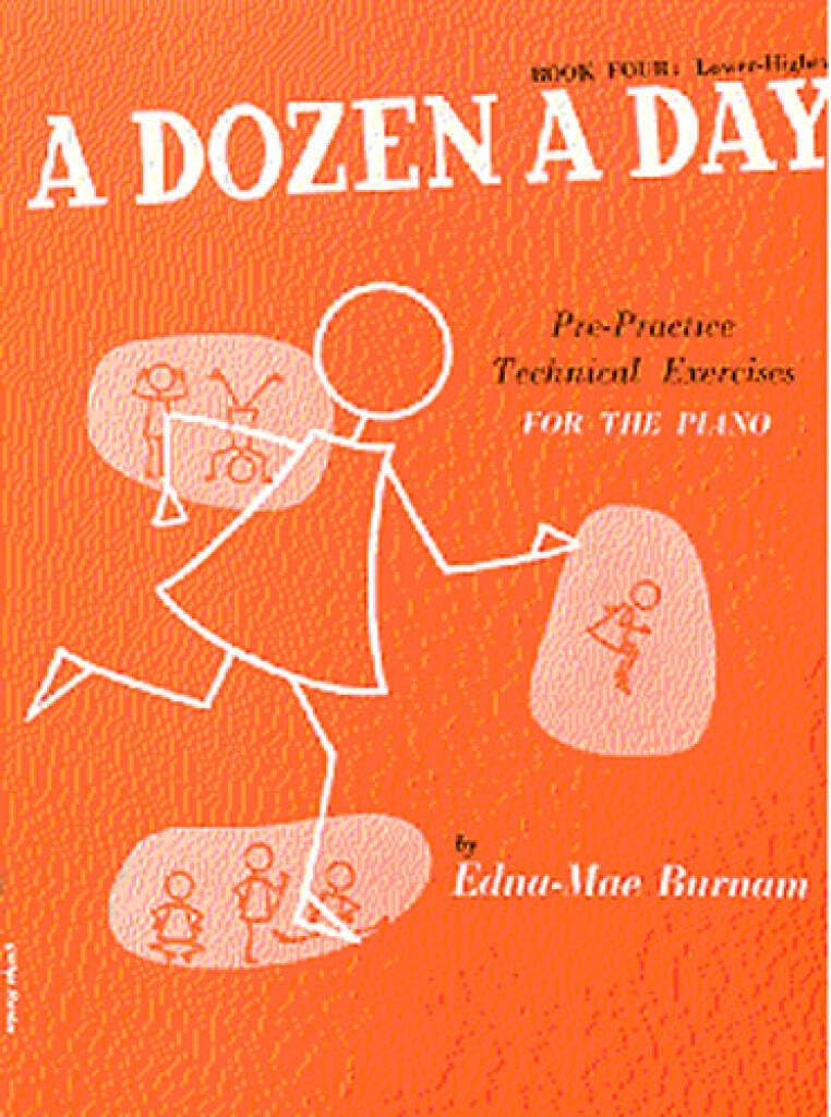 A Dozen a Day Book 4 Lower Higher by Edna Mae Burnam (Book)