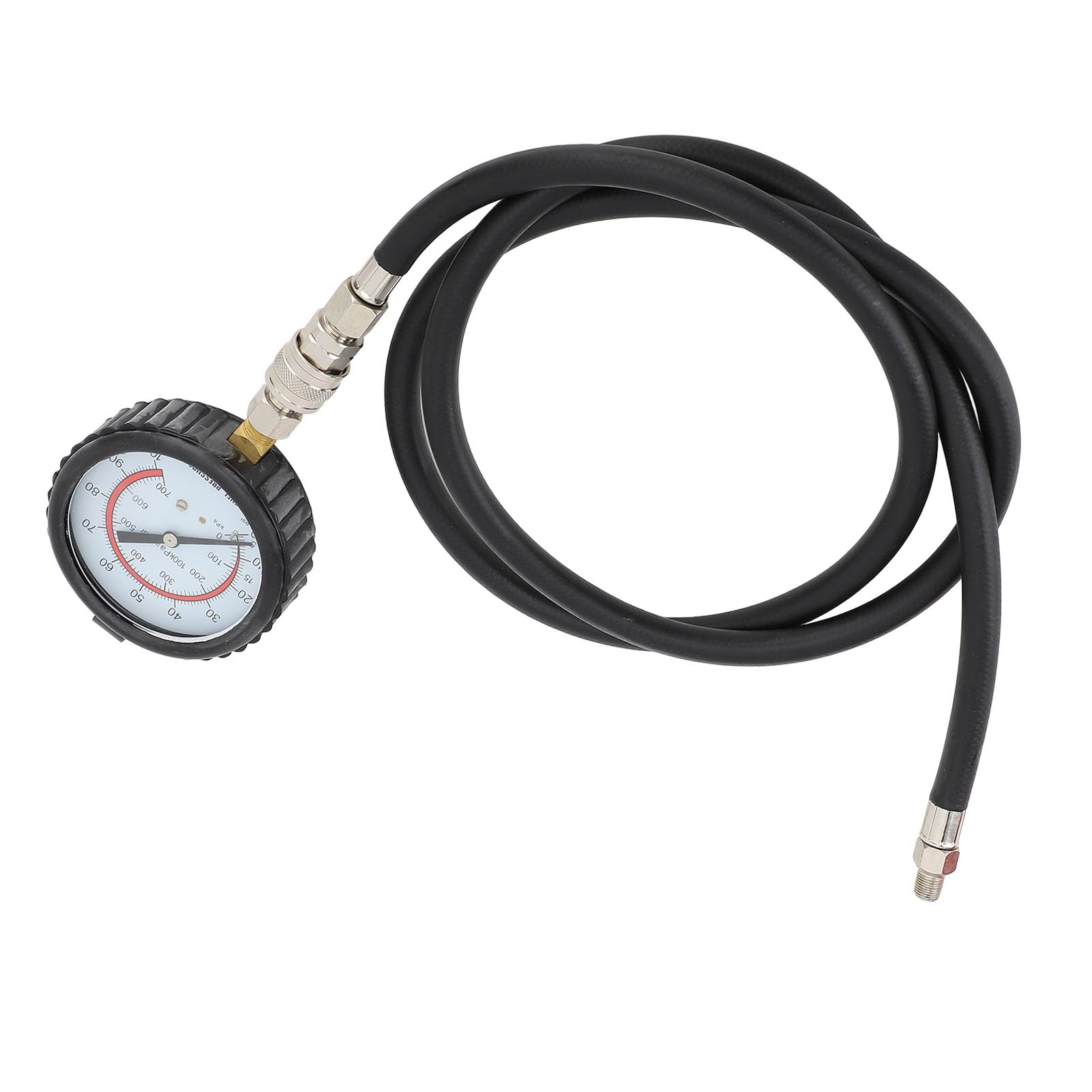 Strumento per Misurare la Pressione Dell'olio del Motore e della Trasmissione Ad Alta Precisione Diagnostica Semplice con 13 Adattatori 0-400 PSI