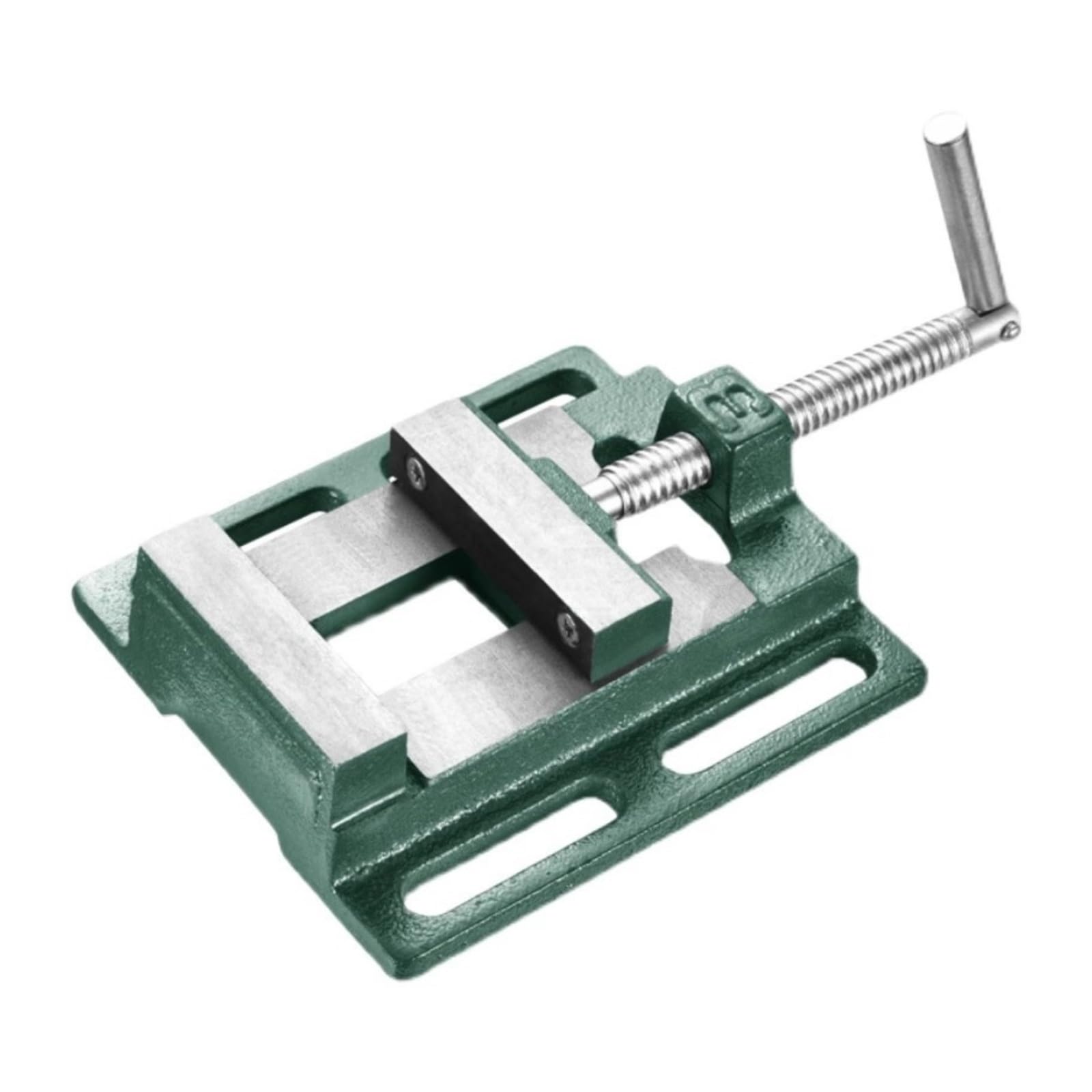 Bench Vice, 4-inch Drill Press Vise Metal Milling Clamp Workbench Flat Head Suitable for Wood and Plastic for Woodworking, Metalworking